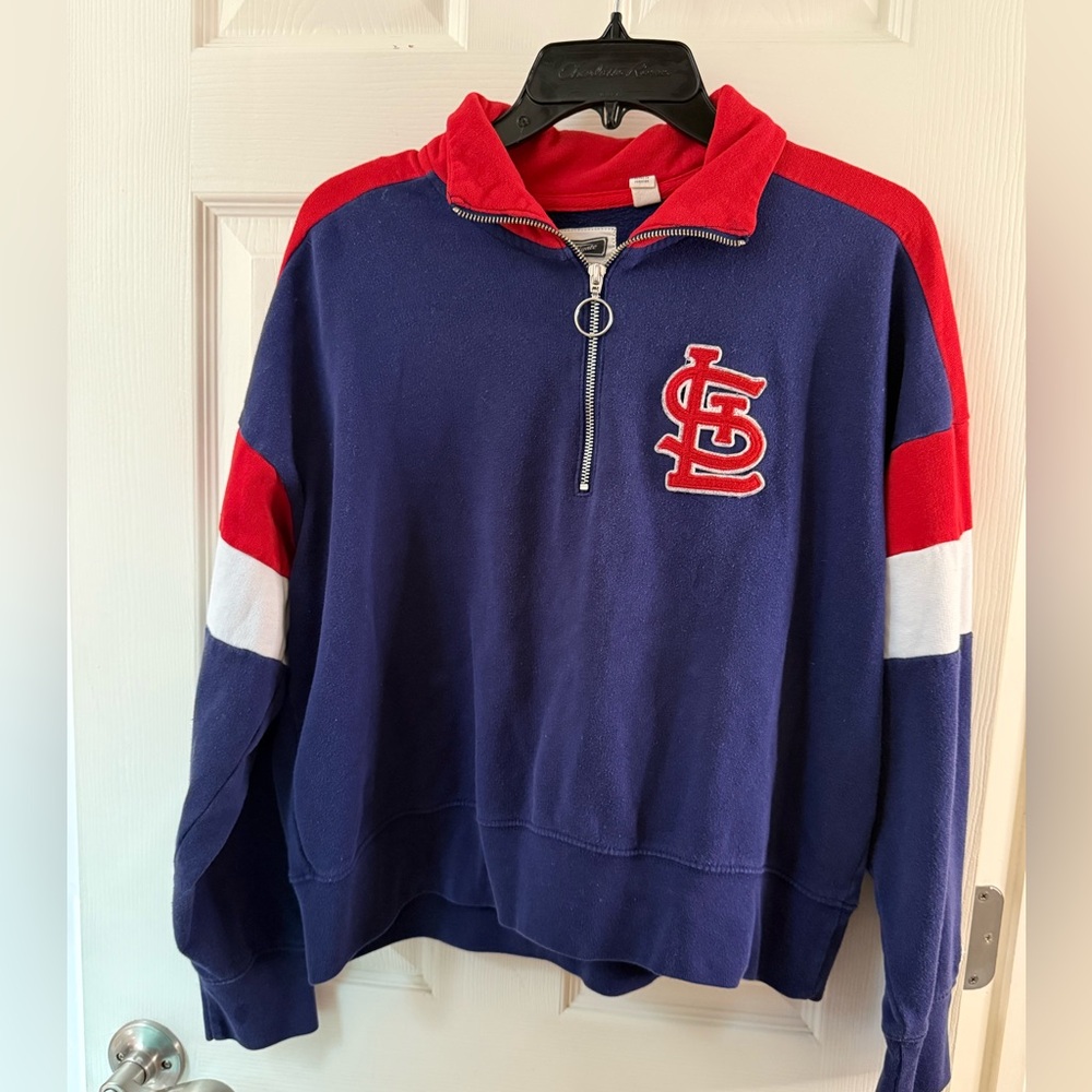 Women’s St. Louis Cardinals Quarter-Zip Sweater
